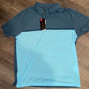 Under Armour Men's Two-Tone Polo Shirt. Loose fit, HeatGear, Golf polo